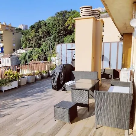 Romantic 1br Escape With Sun-rooftop Terrace Nice